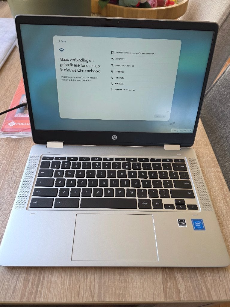Chromebook, 14 inch, 4 GB of minder, Touchscreen, Zo goed als nieuw