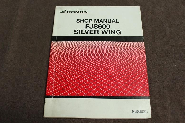 Honda FJS600 Silverwing 2001 scooter shop manual FJS 600, Ophalen of Verzenden, Honda