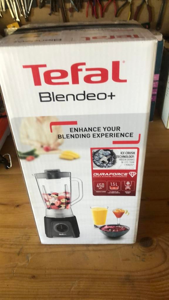 Tefal blender 1,5 l, Ophalen of Verzenden, Zo goed als nieuw, Blender