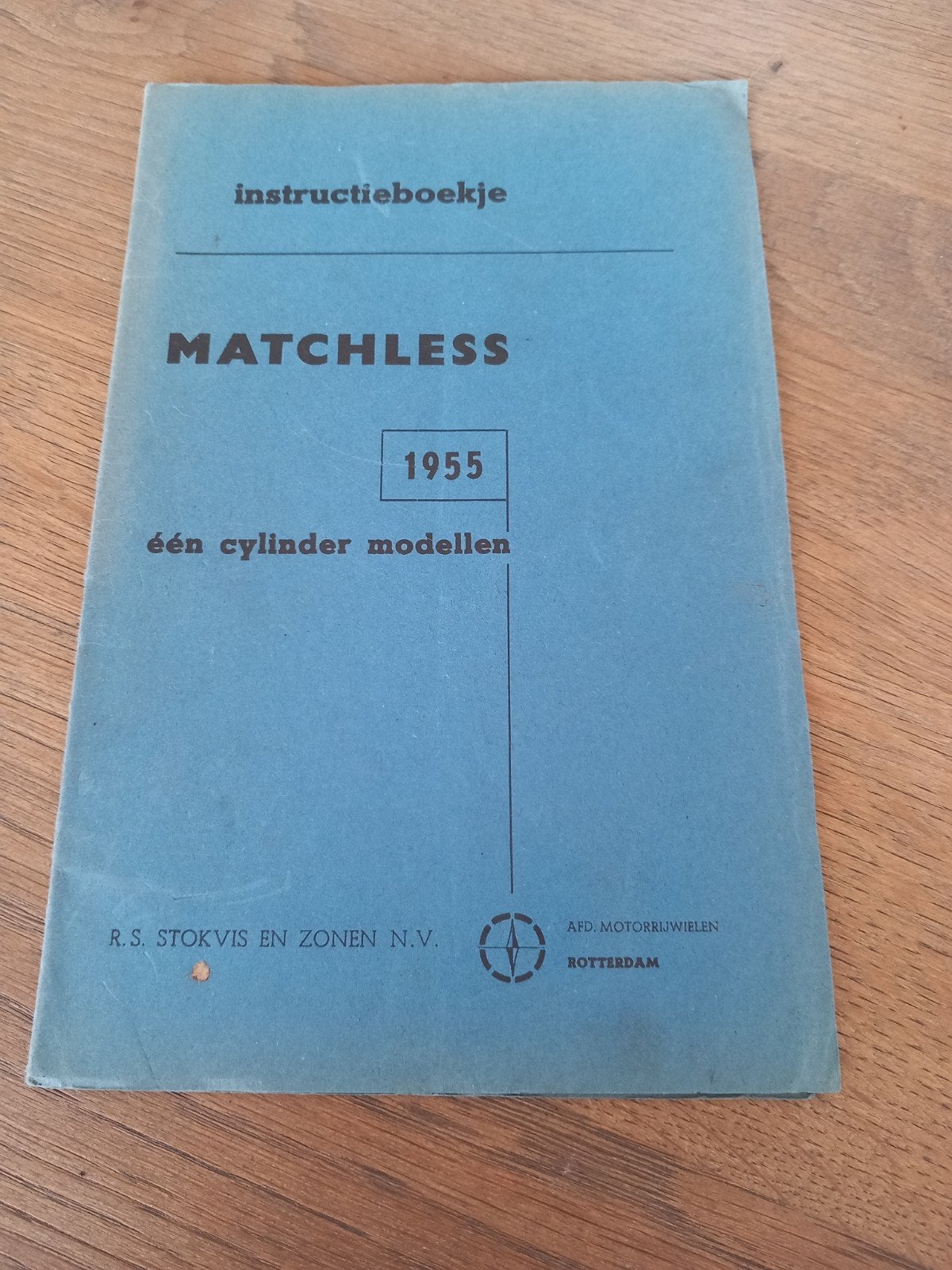 Matchless instructieboekje 1955 - één cylinder modellen, Ophalen of Verzenden, Overige merken
