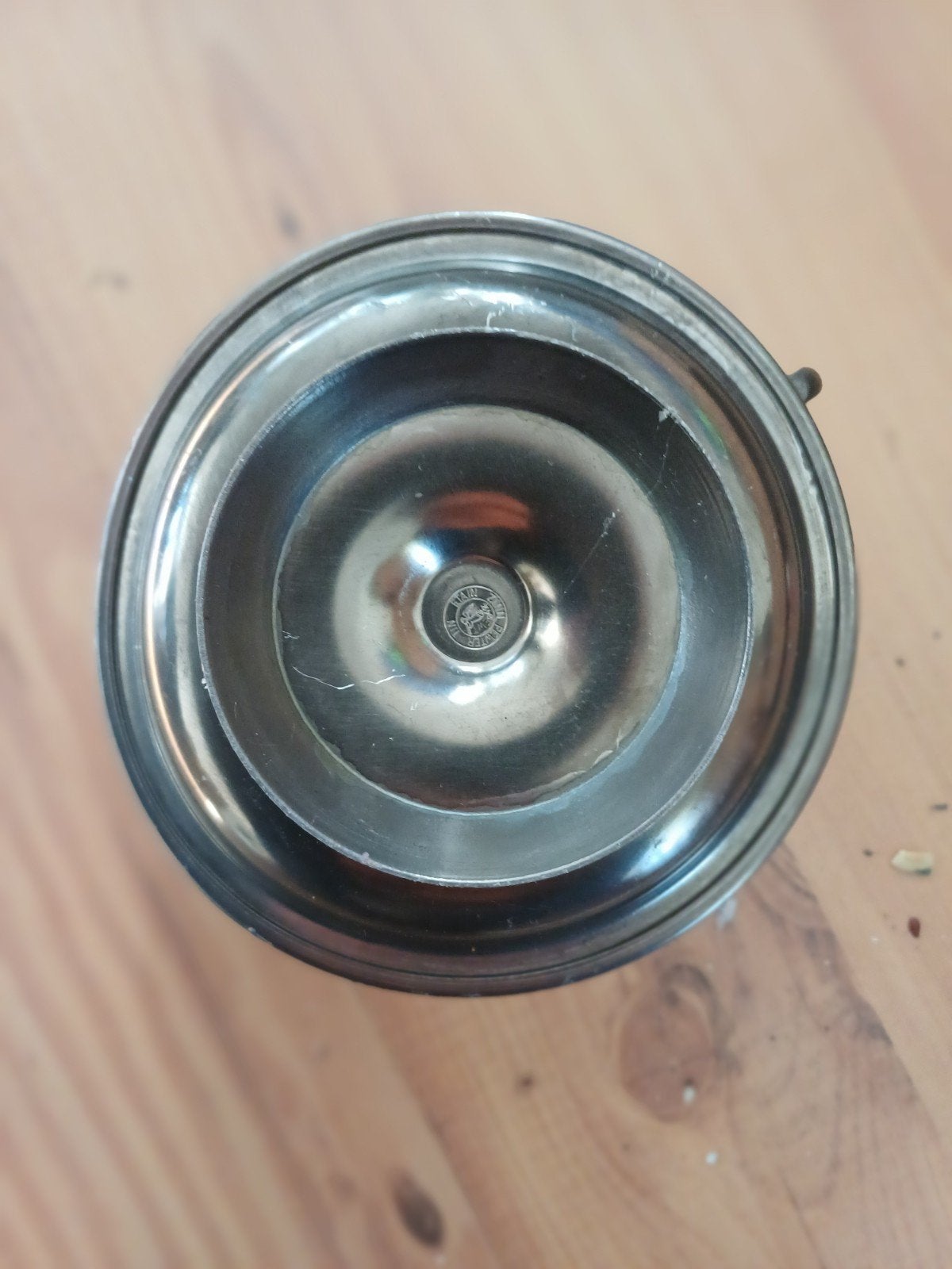 Tinnen blaker / kamerkandelaar (95% Tin - Genuine Pewter), Antiek en Kunst, Ophalen of Verzenden