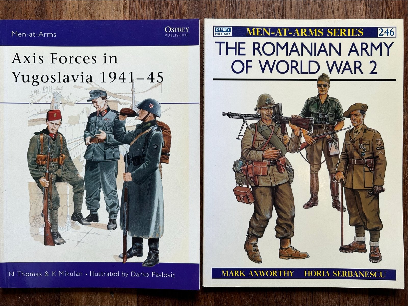 Osprey Men-at-Arms: Axis Forces Yugoslavia & Romanian Army, Ophalen of Verzenden, Tweede Wereldoorlog, Gelezen, Overige onderwerpen