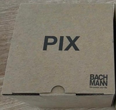 Bachmann PIX Inbouw Stopcontact Zwart - Zo goed als nieuw, Doe-het-zelf en Verbouw, Elektra en Kabels, Ophalen of Verzenden, Zo goed als nieuw