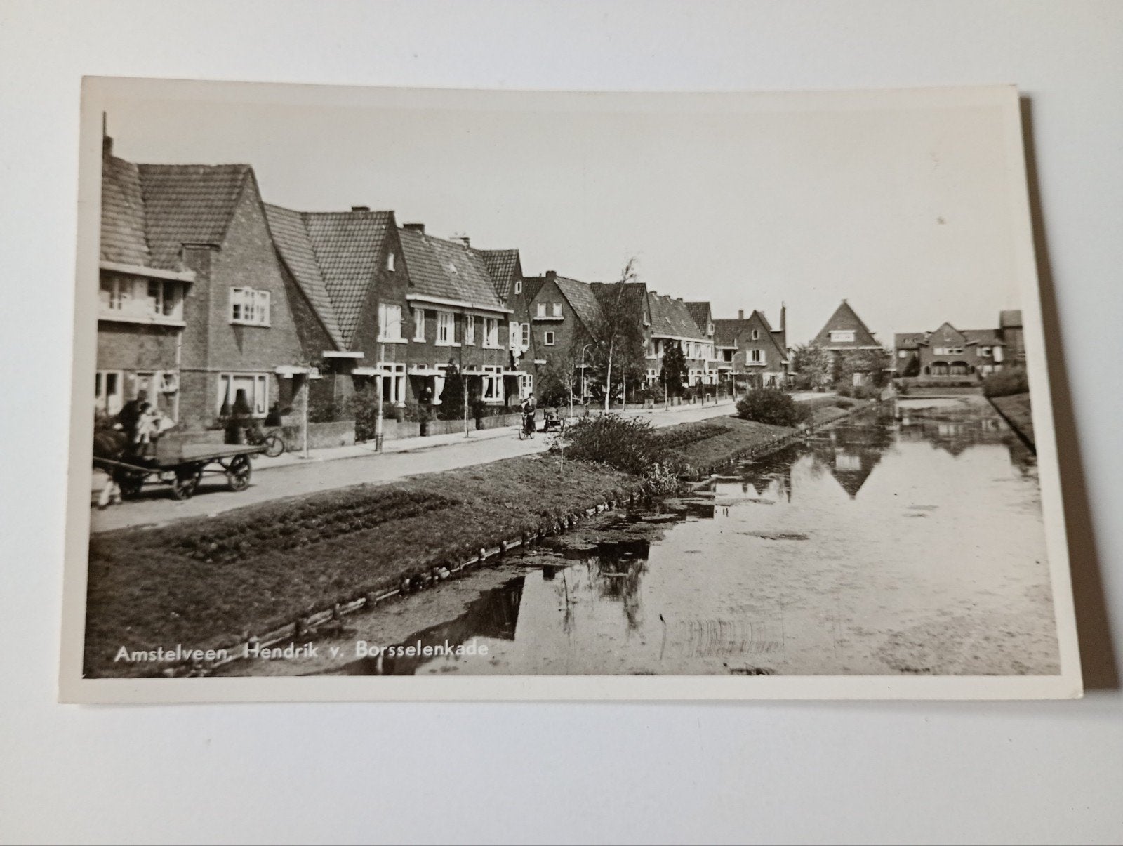 Amstelveen Hendrik van Borsselenkade 1949, Ophalen of Verzenden, 1940 tot 1960, Gelopen, Noord-Holland