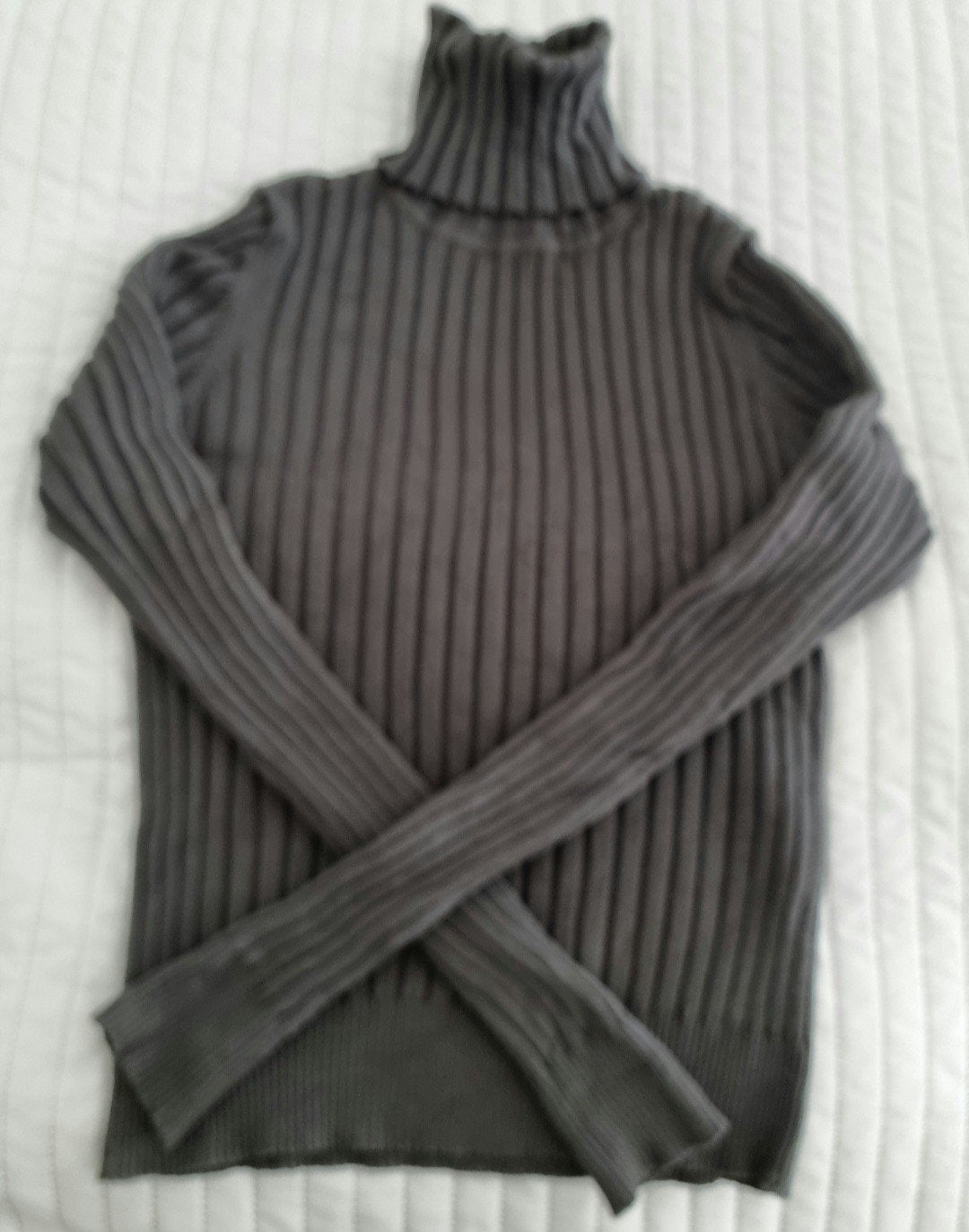 Zara kabel coltrui grijs strech maat s kabeltrui truien trui, Verzenden, Zara, Zo goed als nieuw, Maat 36 (S)