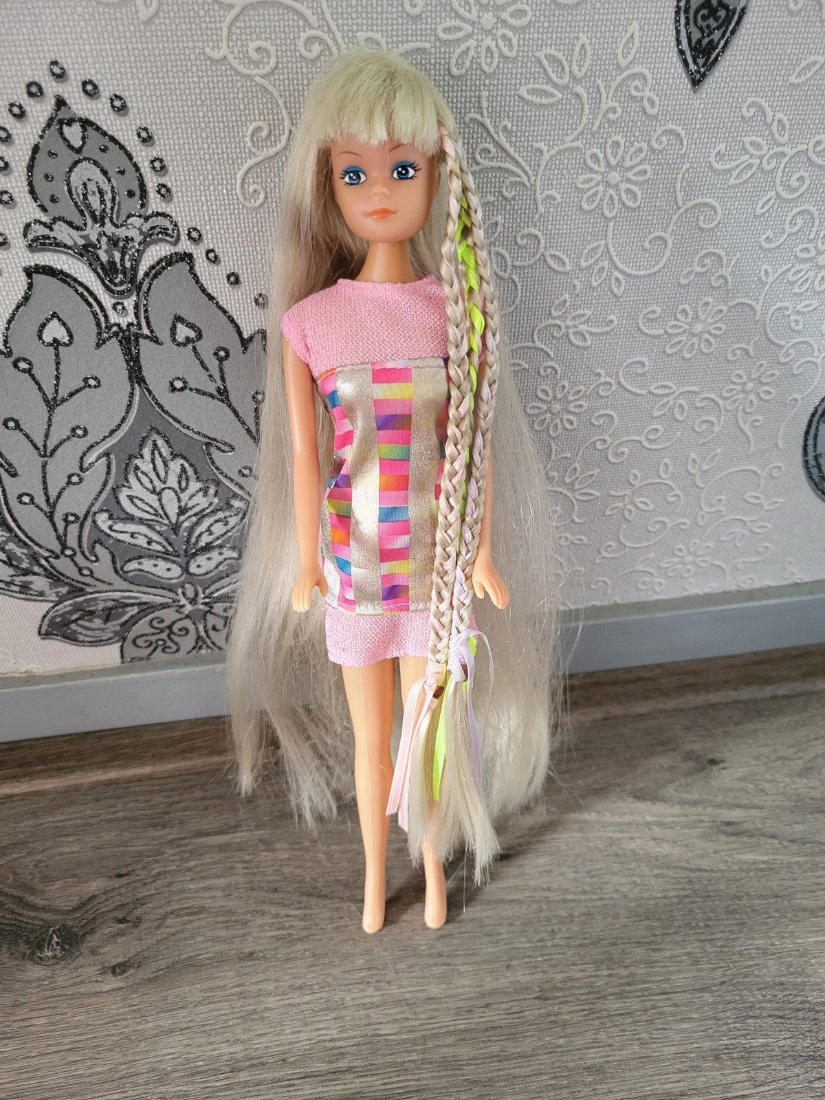Steffi Love Lang haar/ Long Hair Pop Barbie - vintage 90's, Ophalen of Verzenden, Zo goed als nieuw, Barbie