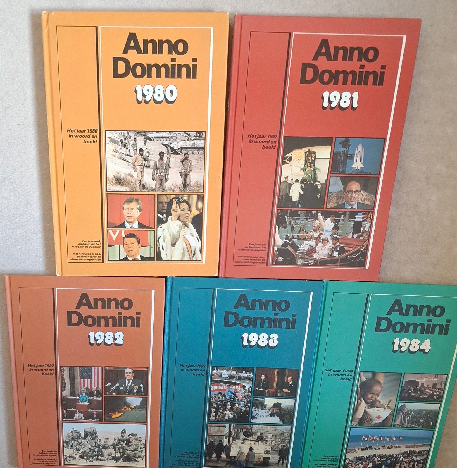 Anno Domini - 1980 / 1981 / 1982 / 1983 / 1984, Europa, De Vuurbaak, Ophalen of Verzenden, 20e eeuw of later