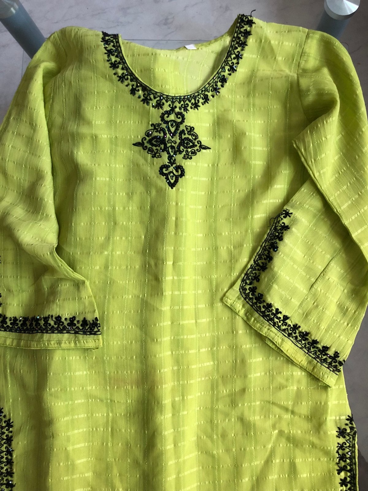 Bollywood Salwar Kameez Patiala - Helemaal Nieuw, Ophalen of Verzenden, Nieuw, Maat 38/40 (M), Groen