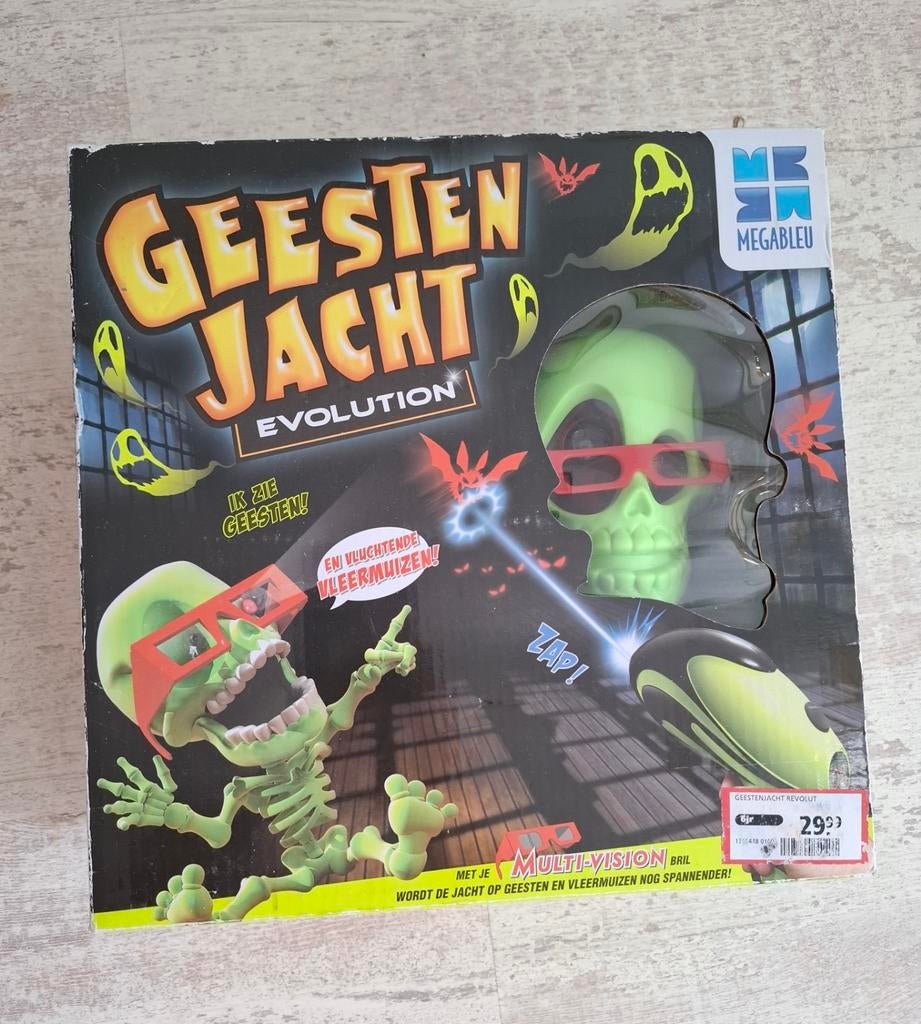 Gaaf spel Geesten jacht evolution Geestenjacht, Hobby en Vrije tijd, Gezelschapsspellen | Overige, Een of twee spelers, Ophalen of Verzenden