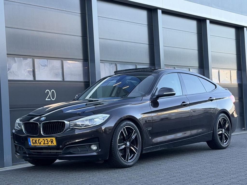 BMW 3-serie GT 320d Xenon Camera Clima EURO-6 (bj 2013), Auto's, 1995 cc, Bruin, Leder, 1540 kg