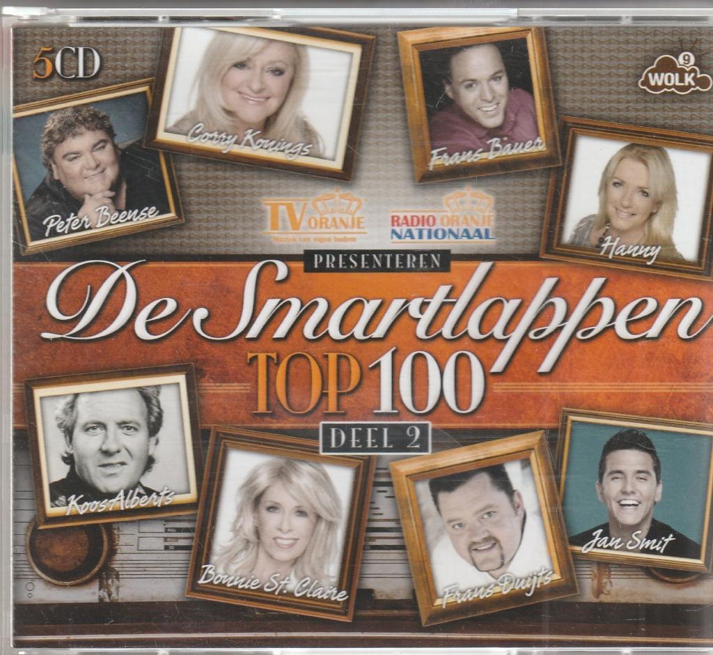 De Smartlappen TOP  100 Deel 2  ( 5 cd box ), Verzenden, Zo goed als nieuw, Levenslied of Smartlap