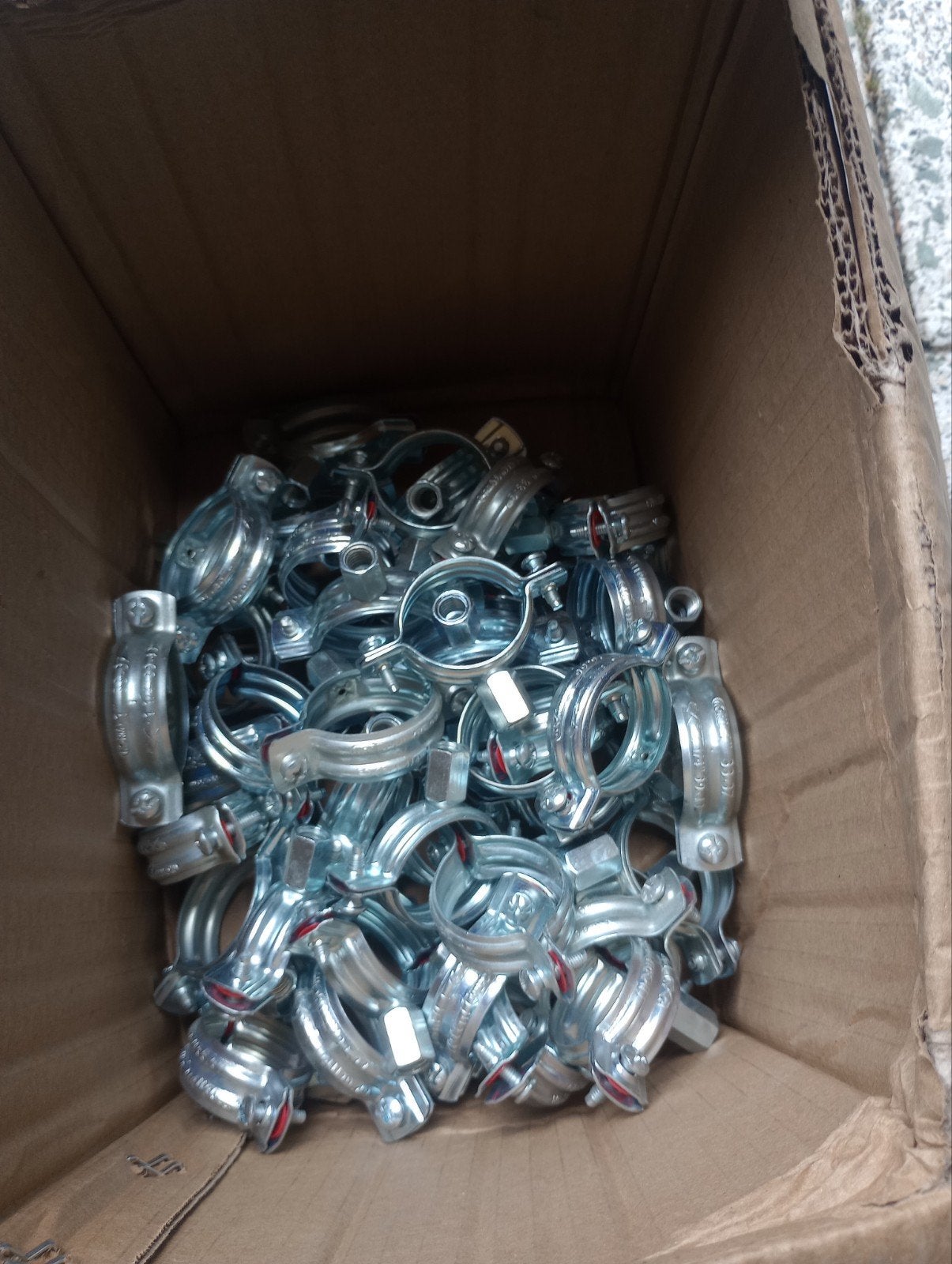 Partij beugels 1 1/4" (39-43 mm) - ca. 50 stuks, Ophalen of Verzenden, Nieuw, Minder dan 50 mm, Overige typen