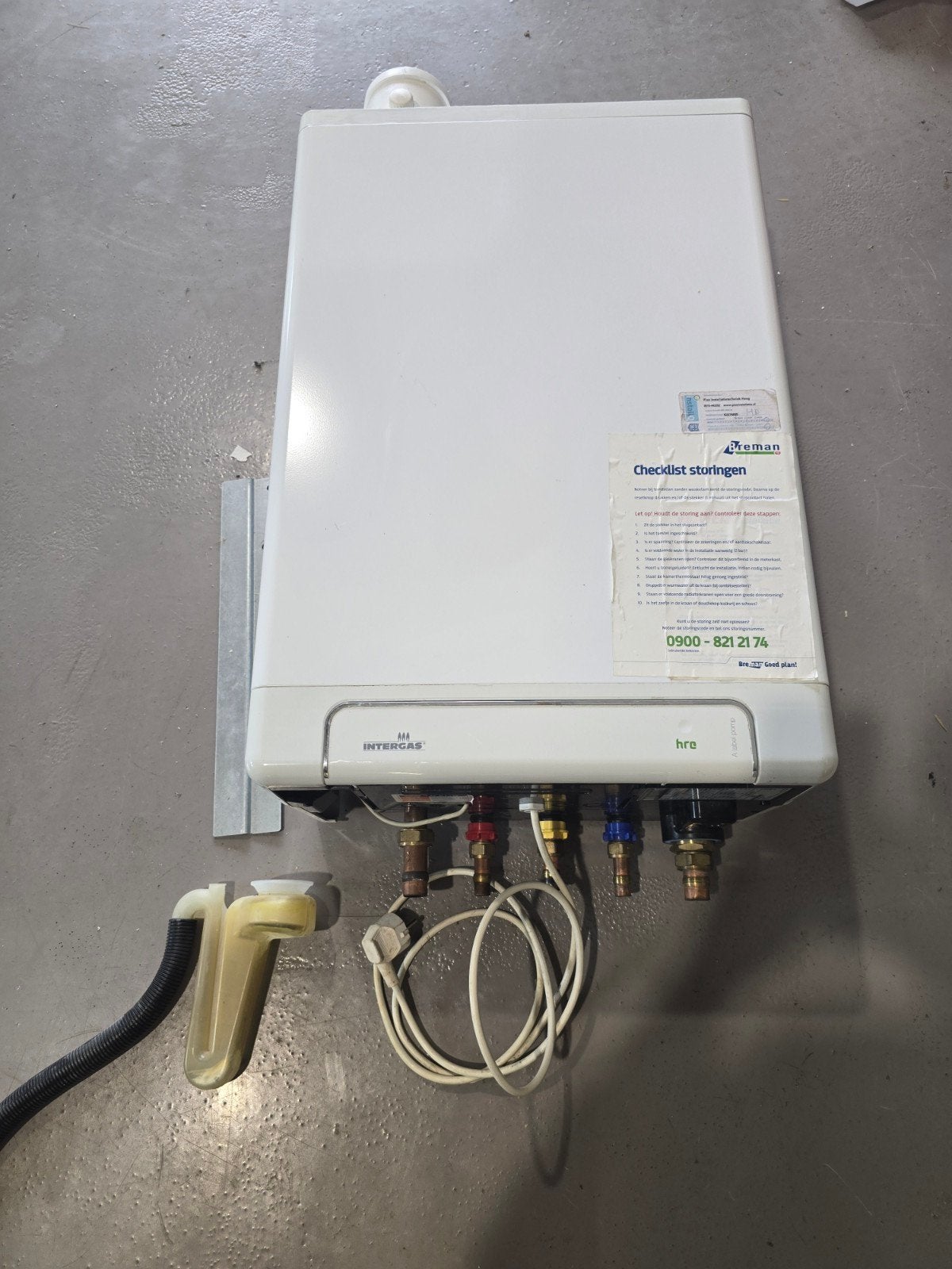 Intergas cv ketel, Ophalen, Gebruikt, Geiser, Minder dan 20 liter