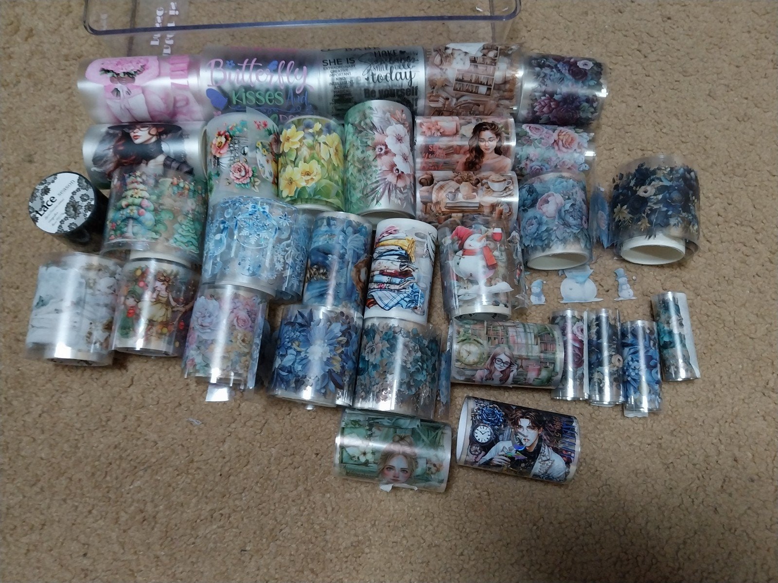 Grote collectie pettapes van Gaby en Temu, Hobby en Vrije tijd, Knutselen, Ophalen of Verzenden