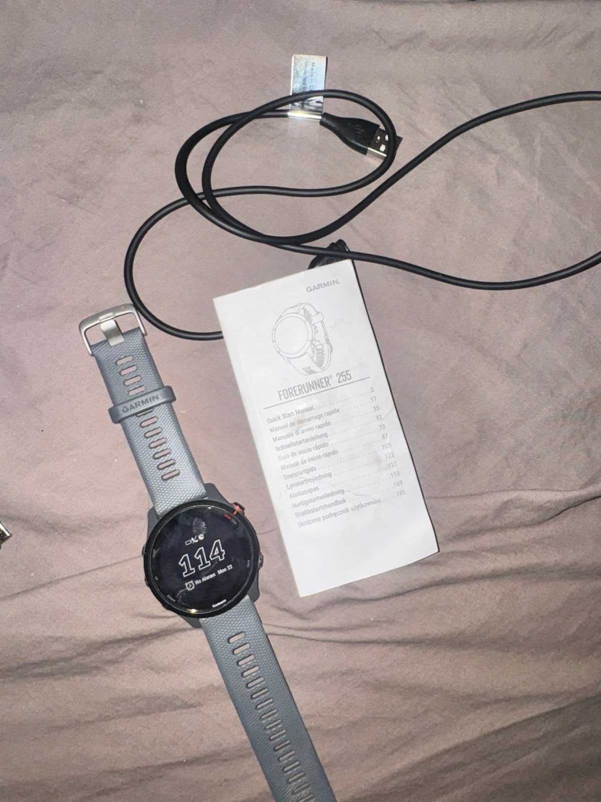 Garmin Forerunner 255 GPS-hardloophorloge, Afstand, Ophalen of Verzenden, Zo goed als nieuw, Waterdicht