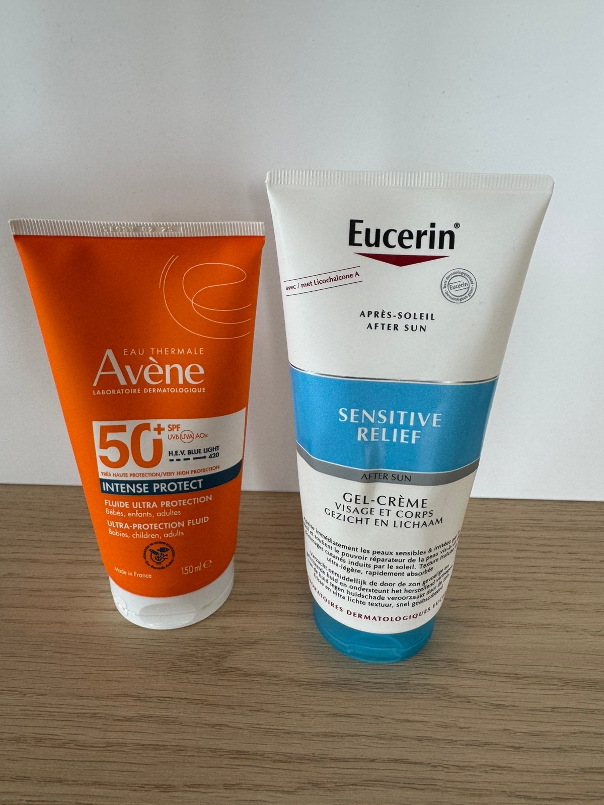 Avene zonnebrand en Eucerin After Sun | Halfvol, Sieraden, Tassen en Uiterlijk, Uiterlijk | Lichaamsverzorging, Verzenden, Gebruikt