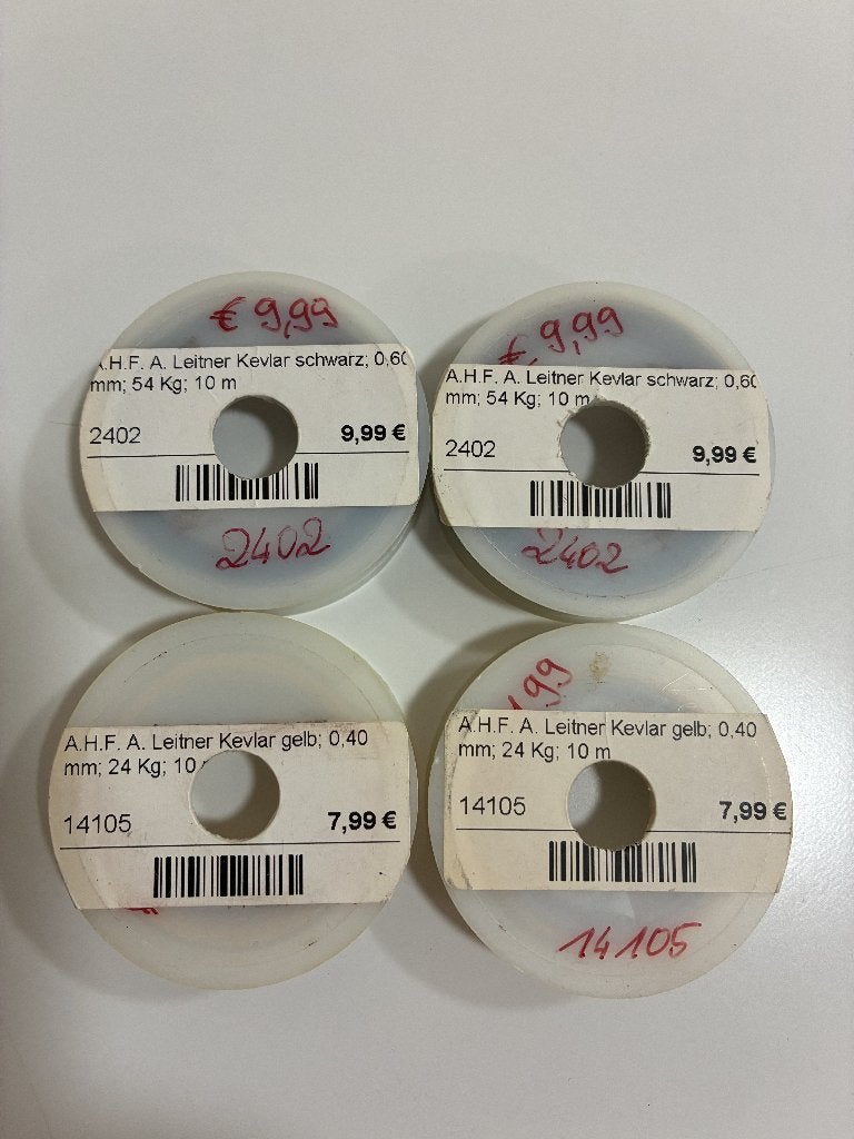 Kevlar Meerval lijn en Assist Jigging lijn 0,40mm 0,60mm., Ophalen of Verzenden, Nieuw, Vislijn