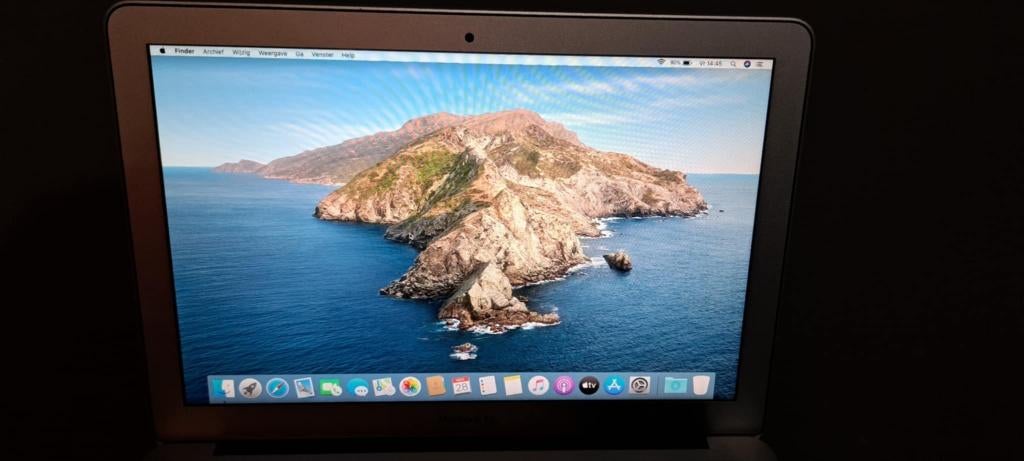 Apple Macbook Air, i5 1.8GHz, 128GB SSD,4GB,1 Jaar Garantie, 13 inch, Minder dan 2 Ghz, Refurbished, Ophalen of Verzenden