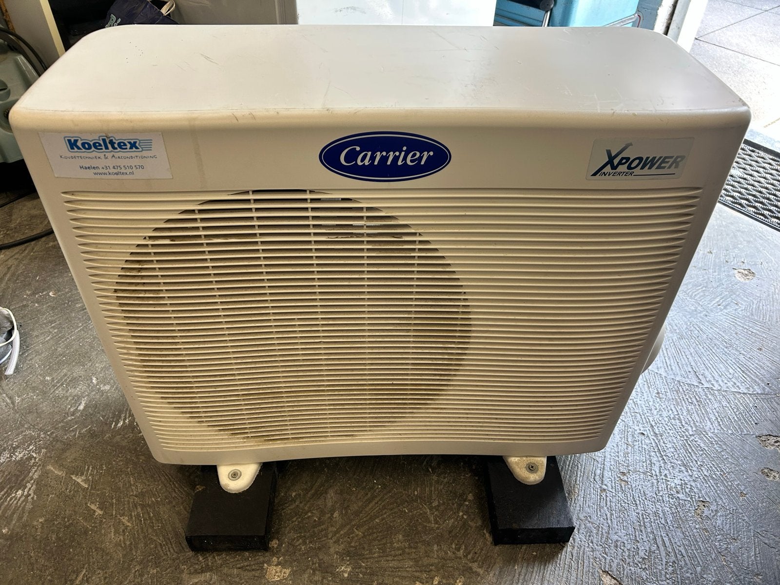 Carrier XPOWER Inverter Airco - Koelen, Ontvochtigen, Verwar, Ophalen, Gebruikt, Minder dan 60 m³, 3 snelheden of meer