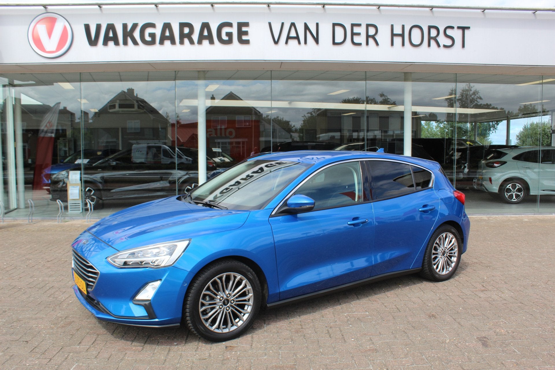 Ford Focus 1.0 EcoBoost Titanium Business , 125pk , Slects 6, Auto's, Ford, Euro 6, Blauw, Bedrijf, Handgeschakeld