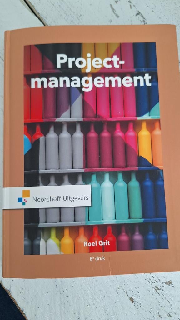 Projectmanagement - Roel Grit (8e druk), Roel Grit, Zo goed als nieuw, Gamma, HBO