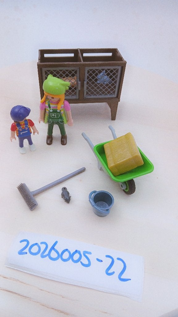 Playmobil Konijnenverzorging, Gebruikt, Losse onderdelen, Overige typen, Ophalen of Verzenden