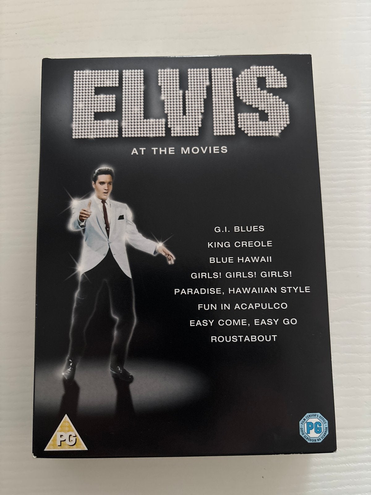 Elvis At The Movies DVD Boxset - 4 DVD’s met 8 films, Ophalen of Verzenden, Zo goed als nieuw, Overige typen