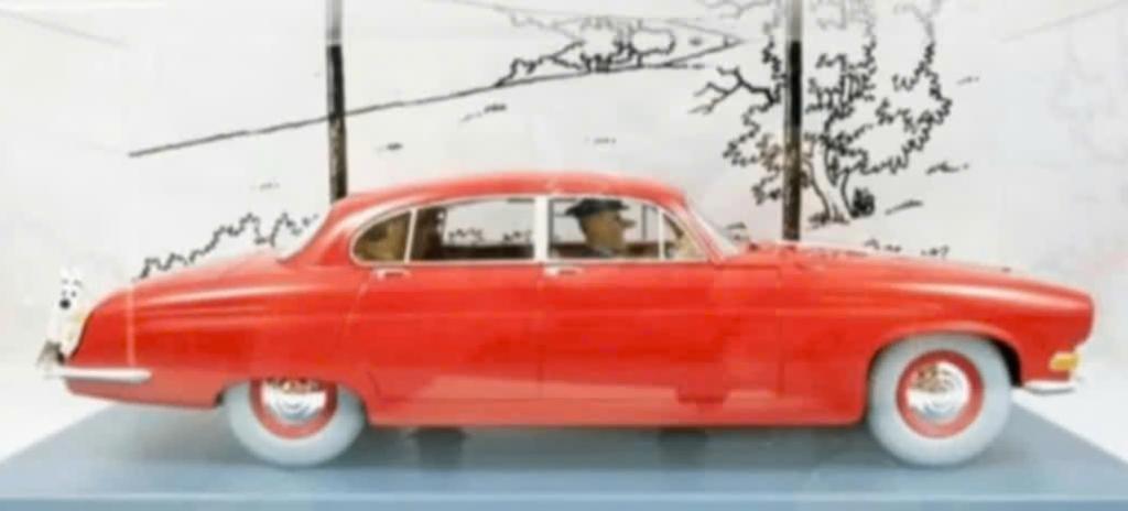 Jaguar MK 10 1962 Kuifje 1/24 voitures TINTIN # 20, Verzenden, Nieuw, Auto, Overige merken