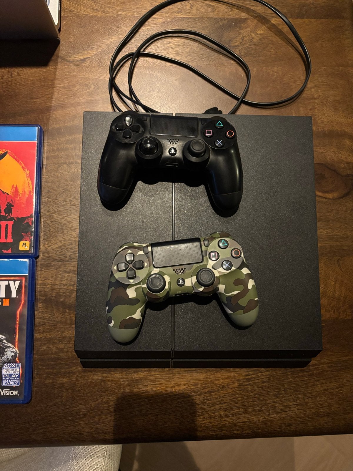 PlayStation 4 met 3 controllers en 6 games, Met games, Met 2 controllers, Ophalen of Verzenden, Zo goed als nieuw