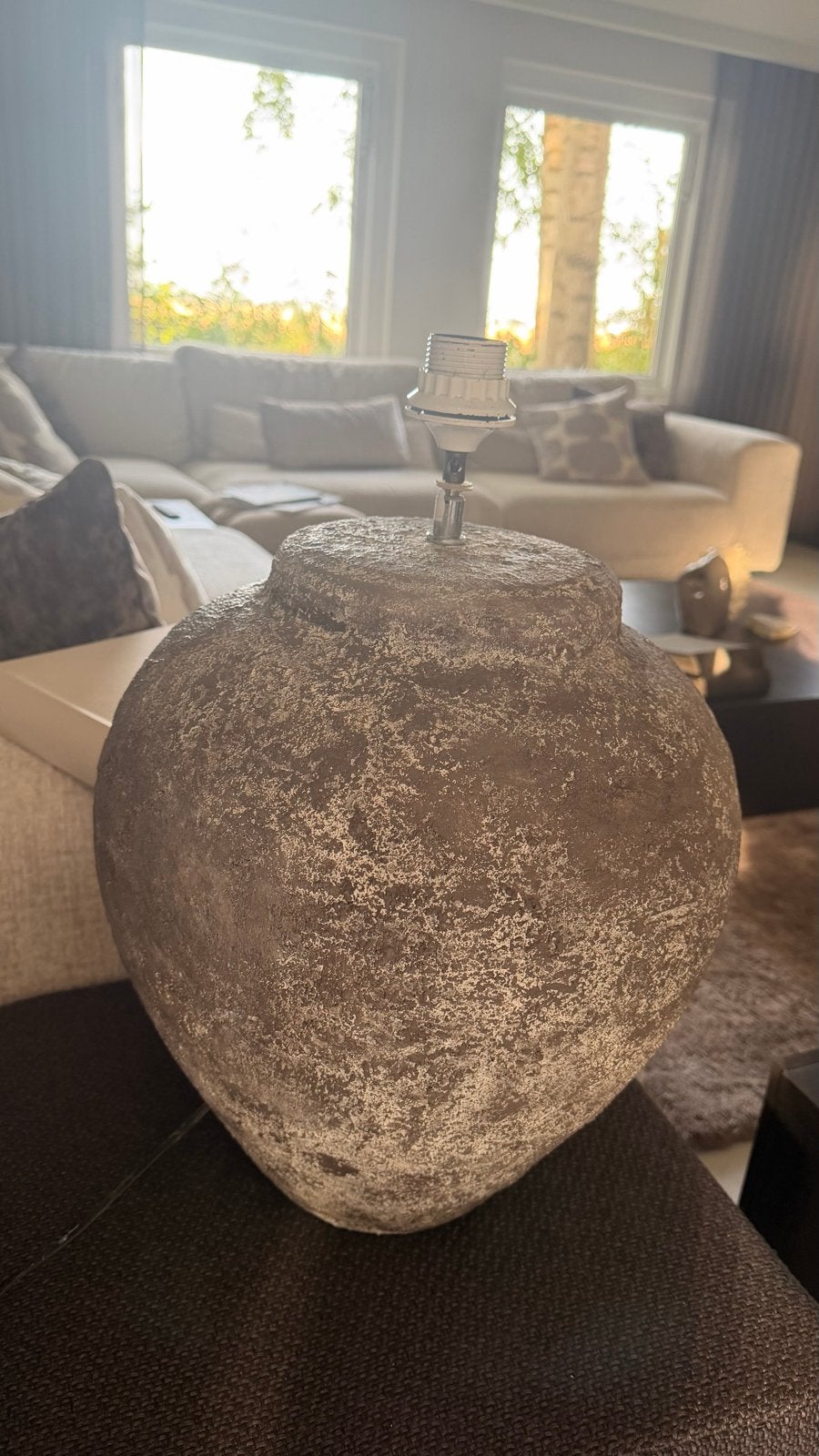 Decoratieve vaas/lampvoet, 40 cm hoog, Ophalen, Overige typen, Gebruikt, Vintage