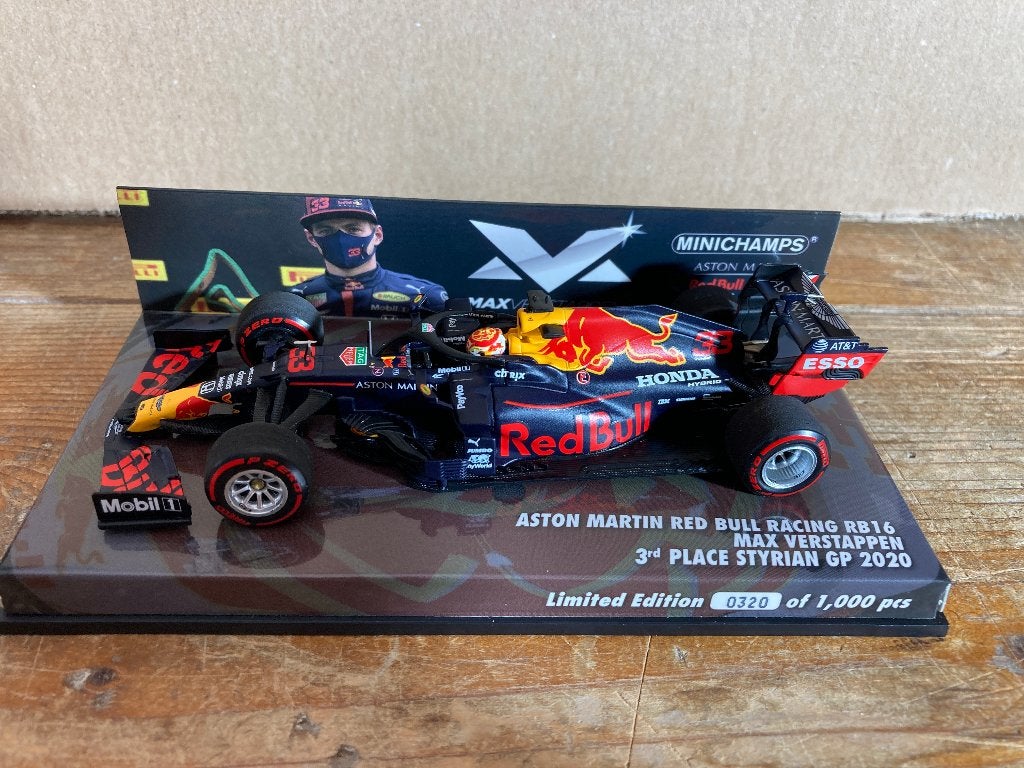 Max Verstappen 1:43 3rd Place Styrian GP 2020 editie 51, Ophalen of Verzenden, Nieuw, Formule 1