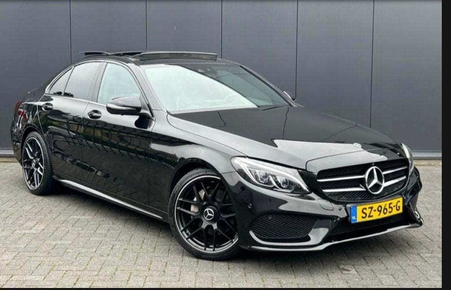 Mercedes-Benz C180 pano apple carplay 360 (CONTRACTOVERNAME), Automaat, 1800 kg, Zwart, Zwart