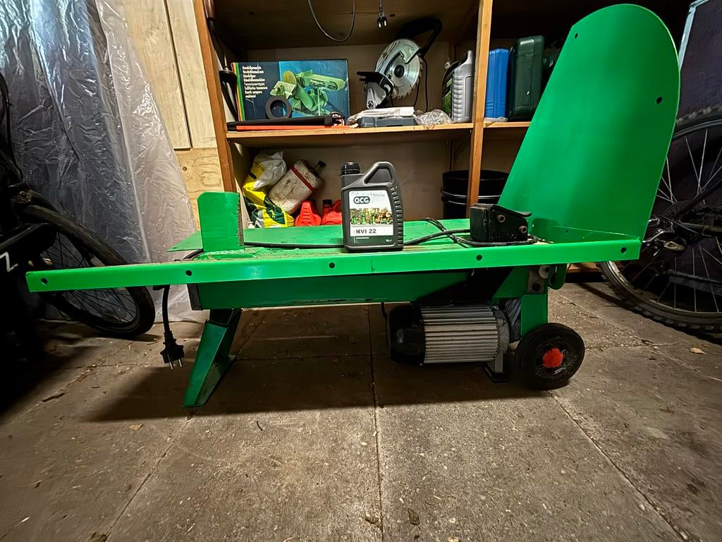 Houtklover ACG 7 ton - 230V met olie, Ophalen of Verzenden