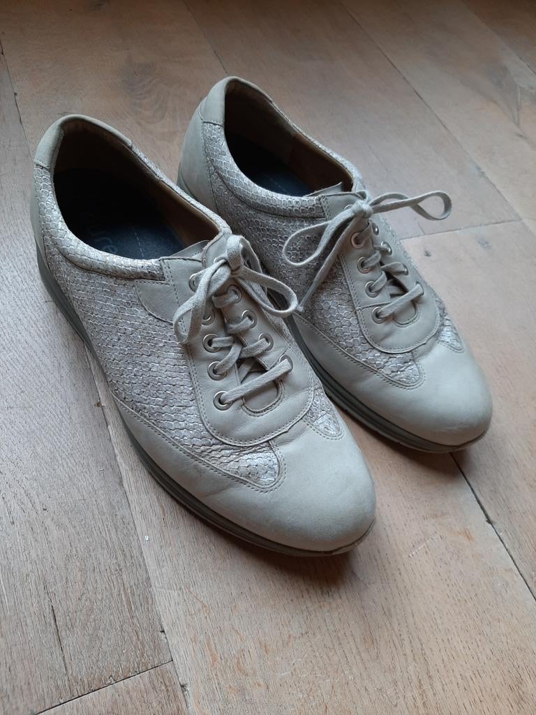 Sneakers van Durea, maat 7 K, Kleding | Dames, Schoenen, Durea, Beige, Ophalen of Verzenden, Sneakers of Gympen