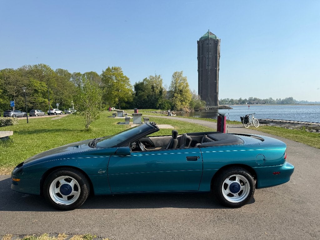 Chevrolet Camaro Convertible 1996 Groen, Auto's, Automaat, Camaro, Cabriolet, 4 stoelen