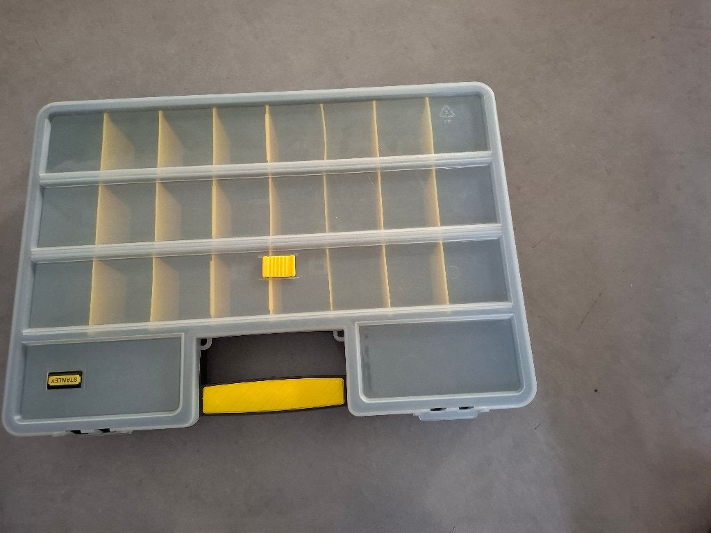 Stanley assortimentsdoos 26 vaks, Doe-het-zelf en Verbouw, Gereedschapskisten, Ophalen, Gebruikt