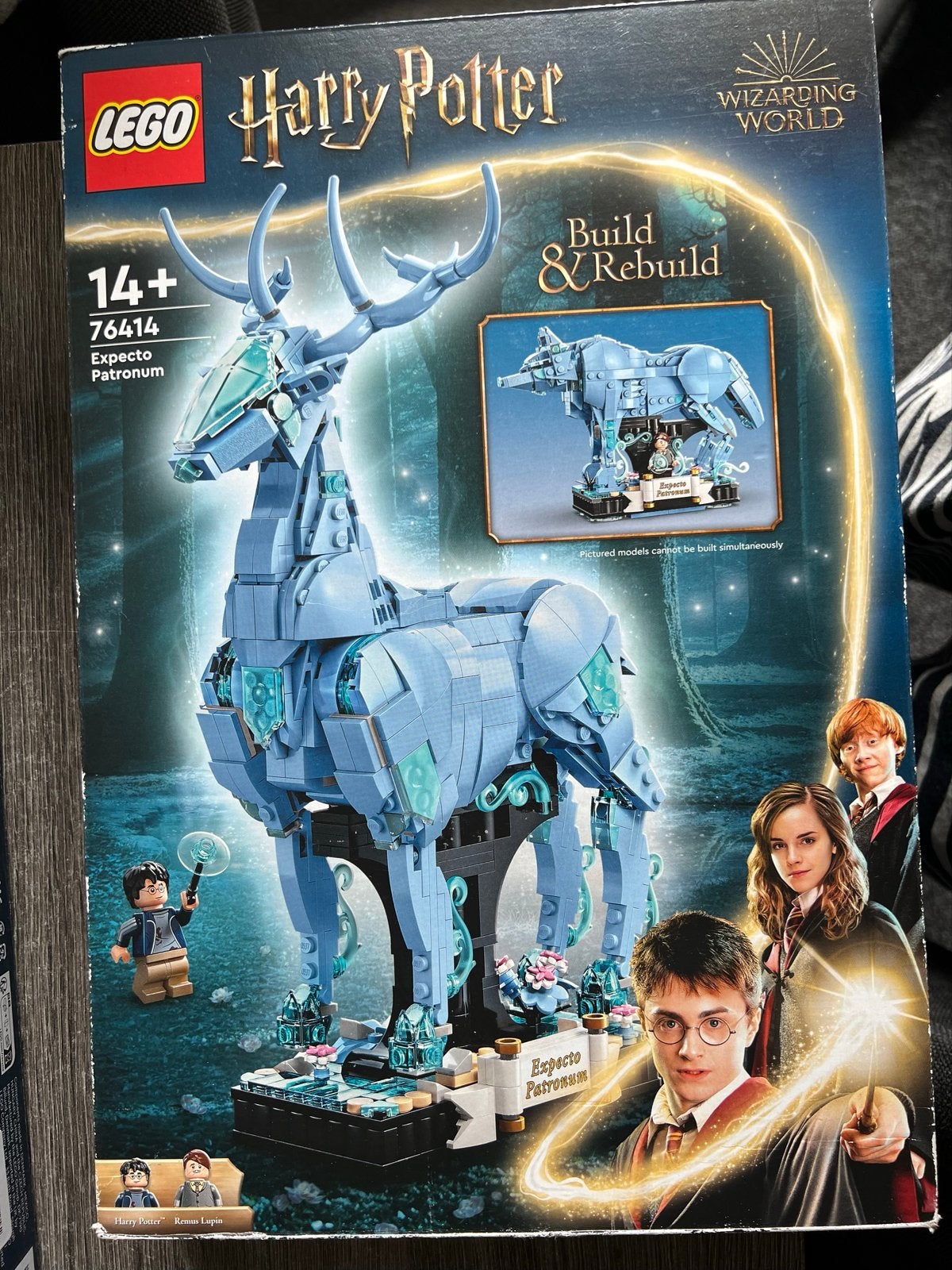 LEGO Harry Potter 76414 Expecto Patronum Herten & Wolf, Ophalen, Zo goed als nieuw