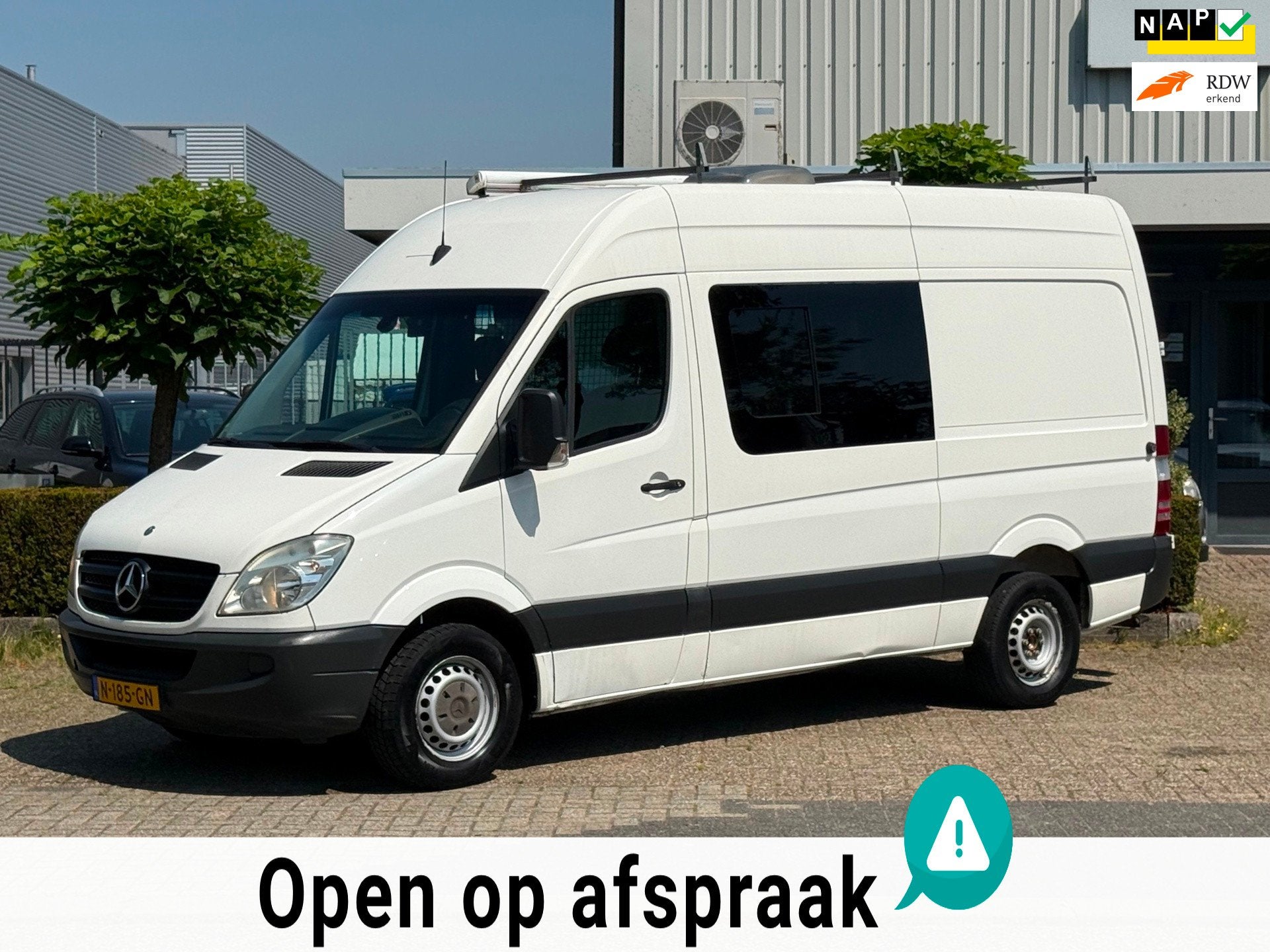 Mercedes-Benz 906 KA 35 SPRINTER 313CDI KAMPEERWAGEN / AIRCO, Mercedes-Benz, Bedrijf, Diesel, Elektrische ramen