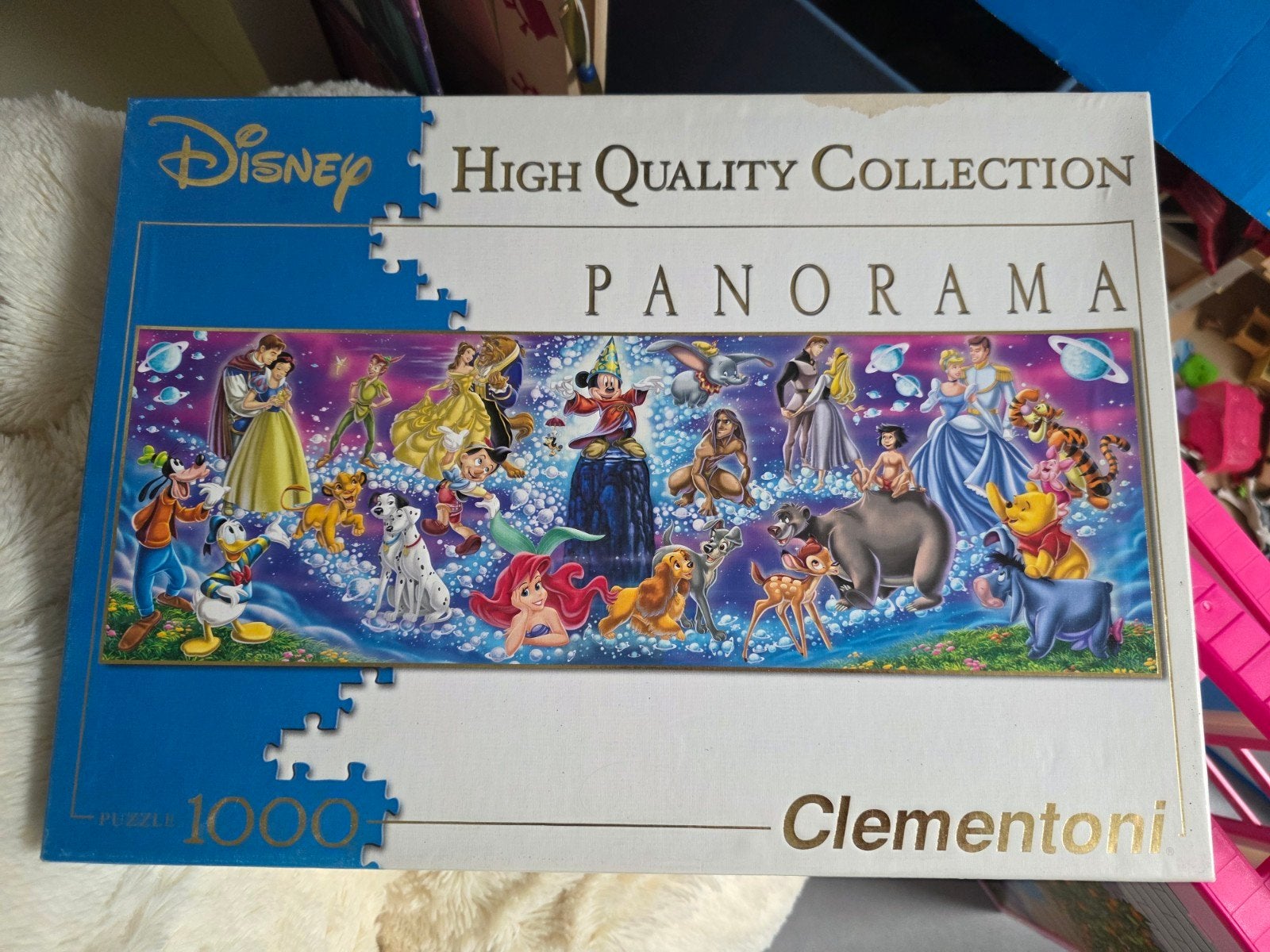 disney panorama puzzel 1000 stukjes, Ophalen, 500 t/m 1500 stukjes, Zo goed als nieuw