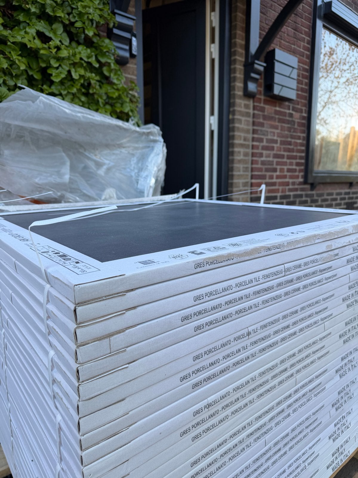 Partij 80x80 tegels, circa 13 m², 60 cm of meer, Keramiek, Nieuw, Ophalen of Verzenden