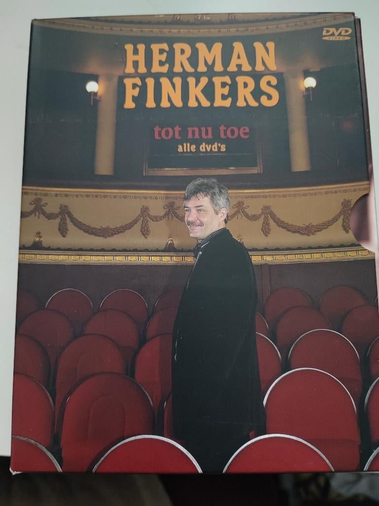 Dvd box Herman Finkers tot nu toe, Cd's en Dvd's, Alle leeftijden, Ophalen of Verzenden, Gebruikt, Stand-up of Theatershow