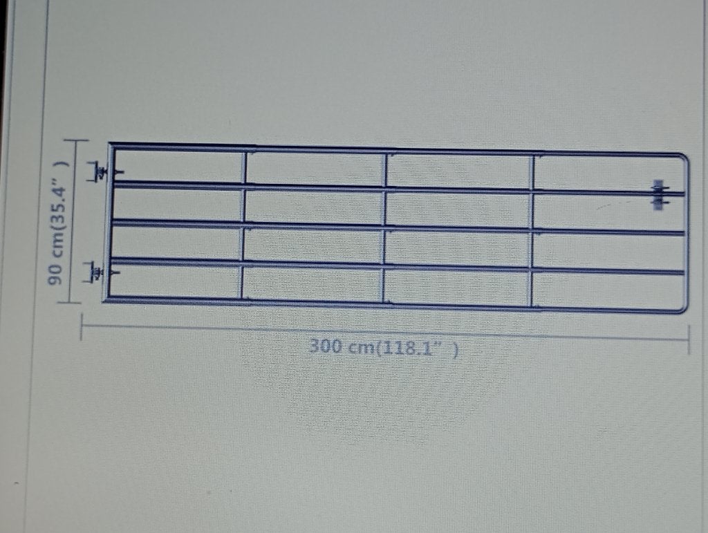 Stalen poort/ tuinhek, Tuin en Terras, Ophalen, Met poort, Nieuw, Sierhekwerk