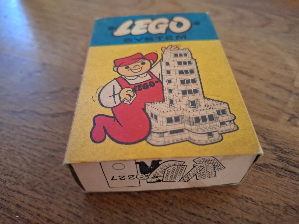 Vintage Lego System nr 227 uit ca 1955, Gebruikt, Compleet, Overige thema's, Lego