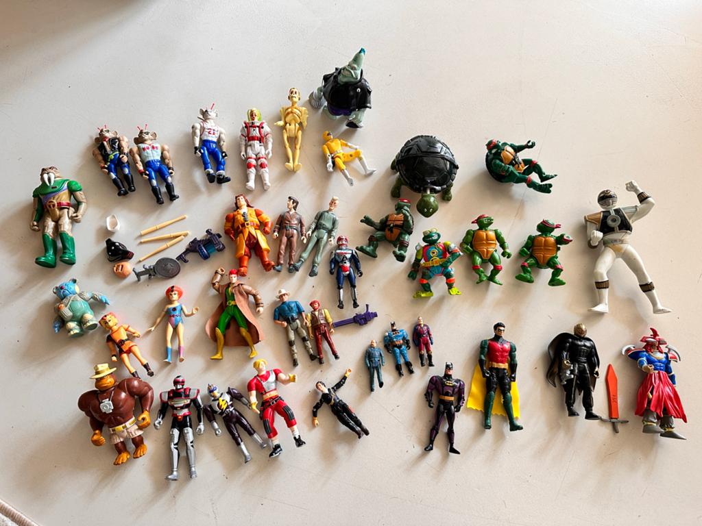 Vintage actiefiguren jaren ’80 / ’90, Ophalen of Verzenden, Gebruikt