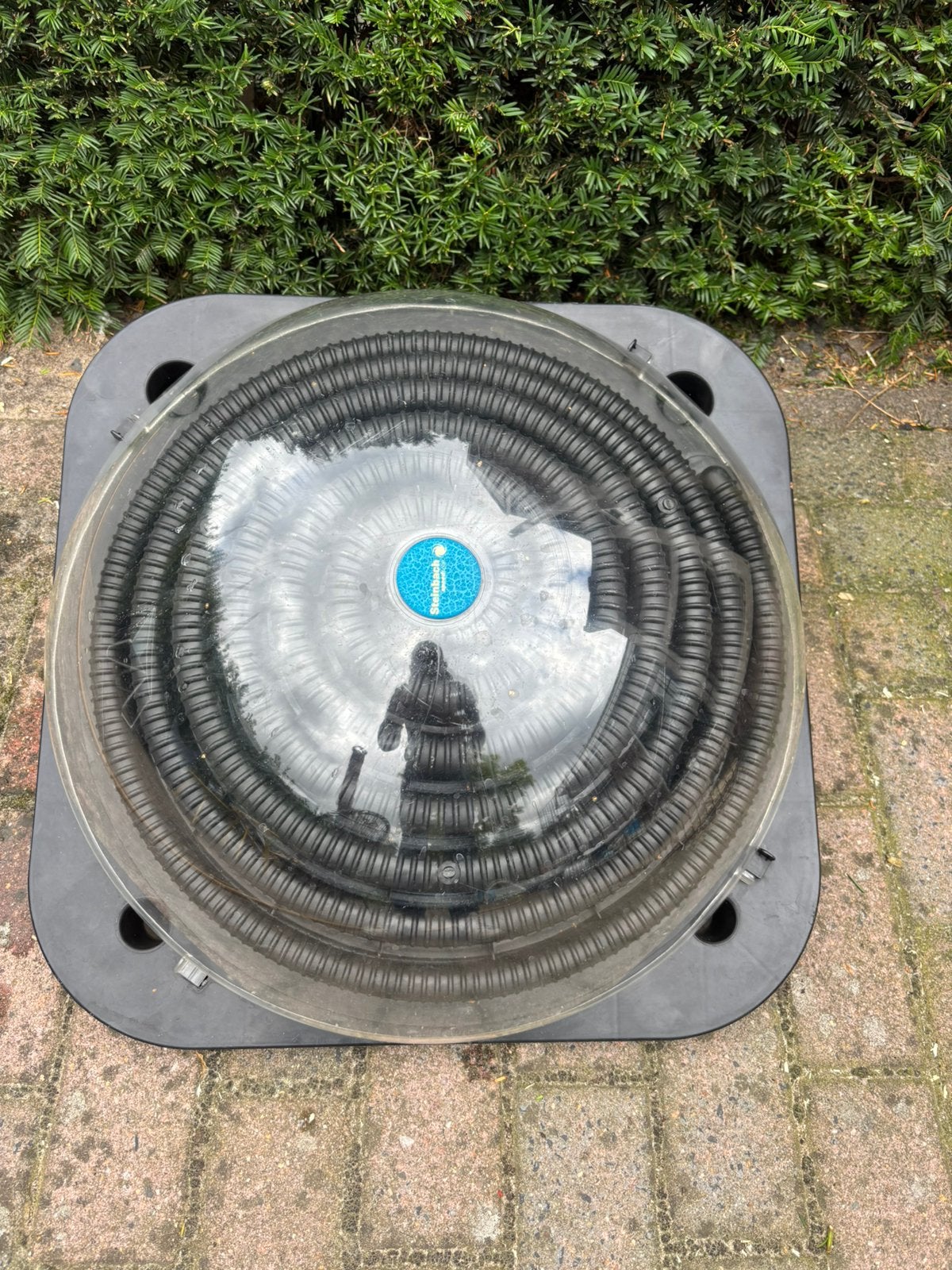 Solar bol voor warm zwembadwater., Tuin en Terras, Ophalen, Zo goed als nieuw