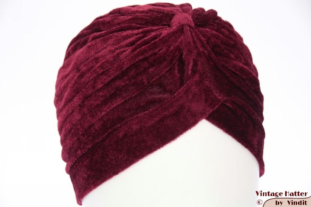 Tulband fluweel verschillende kleuren one size fits most new, Ophalen of Verzenden, Nieuw, Maat 38/40 (M), Muts