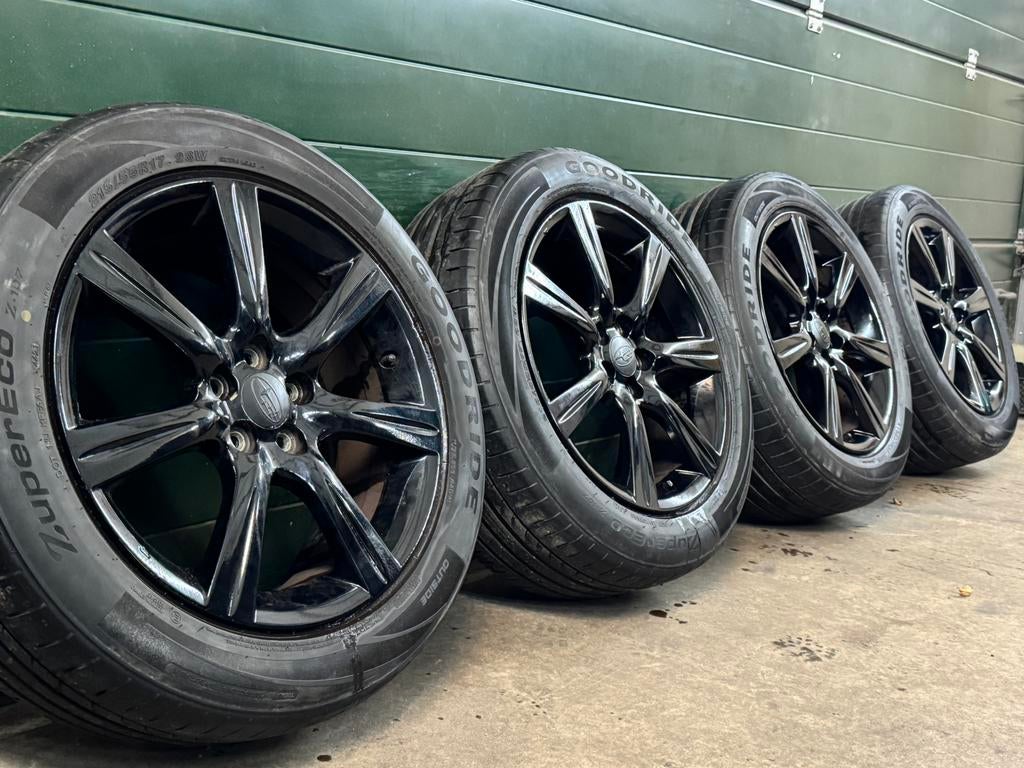 17 inch origineel subaru forester 5x100 zomerbanden, Subaru, Subaru, Banden en Velgen, 17 inch