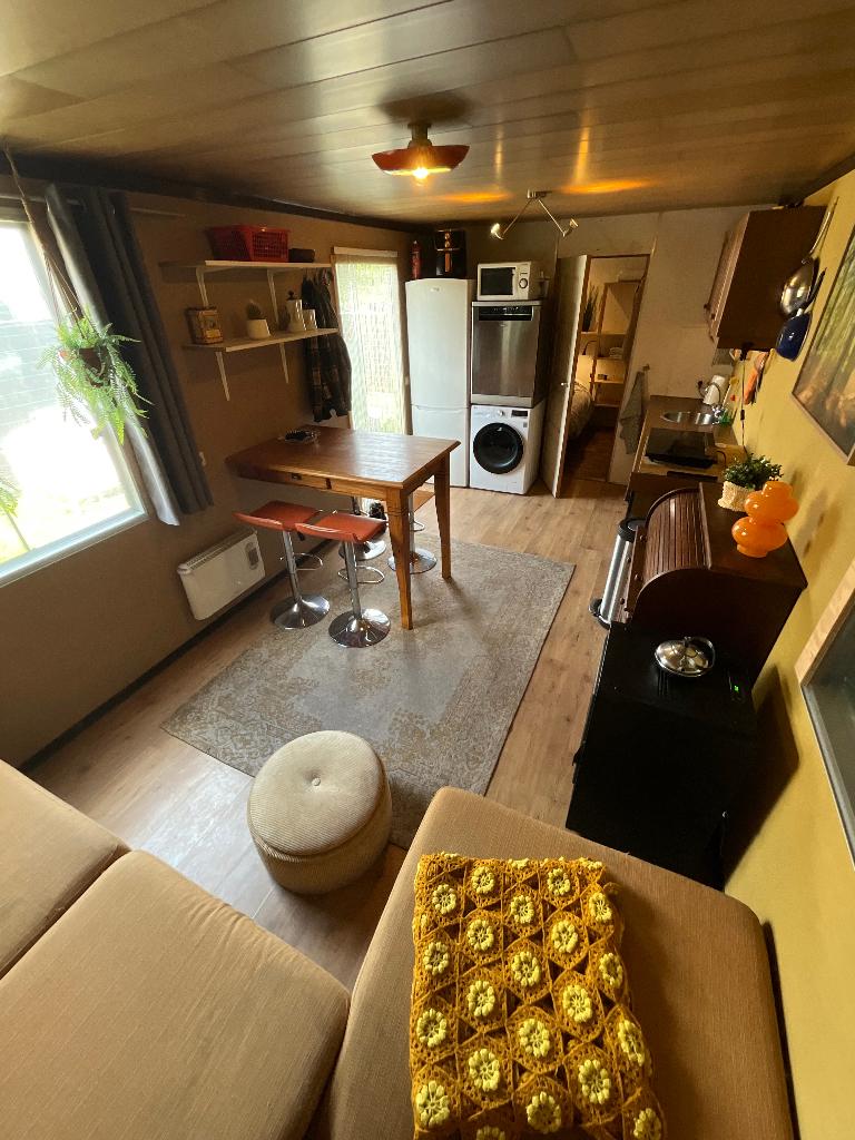 Retro style woonunit / tiny house, Tuin en Terras, Tuinhuizen, Ophalen, Metaal, 500 cm of meer, 200 tot 400 cm