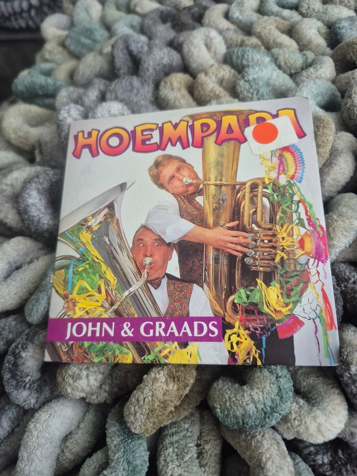 John & Graads - Hoempapa CD Single (1995), Cd's en Dvd's, Gebruikt, Ophalen of Verzenden, Feestmuziek, Single