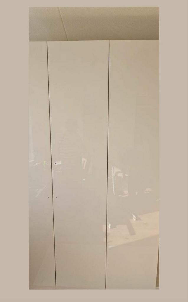 4x Fardal Pax kast deuren - wit hoogglans 50 x230 cm, Ophalen, Zo goed als nieuw, 50 tot 100 cm, 200 cm of meer